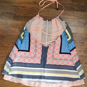 Halter Tie Guess Top